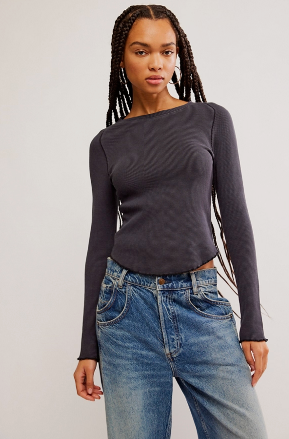 We The Free Easy Does It Long Sleeve Tee