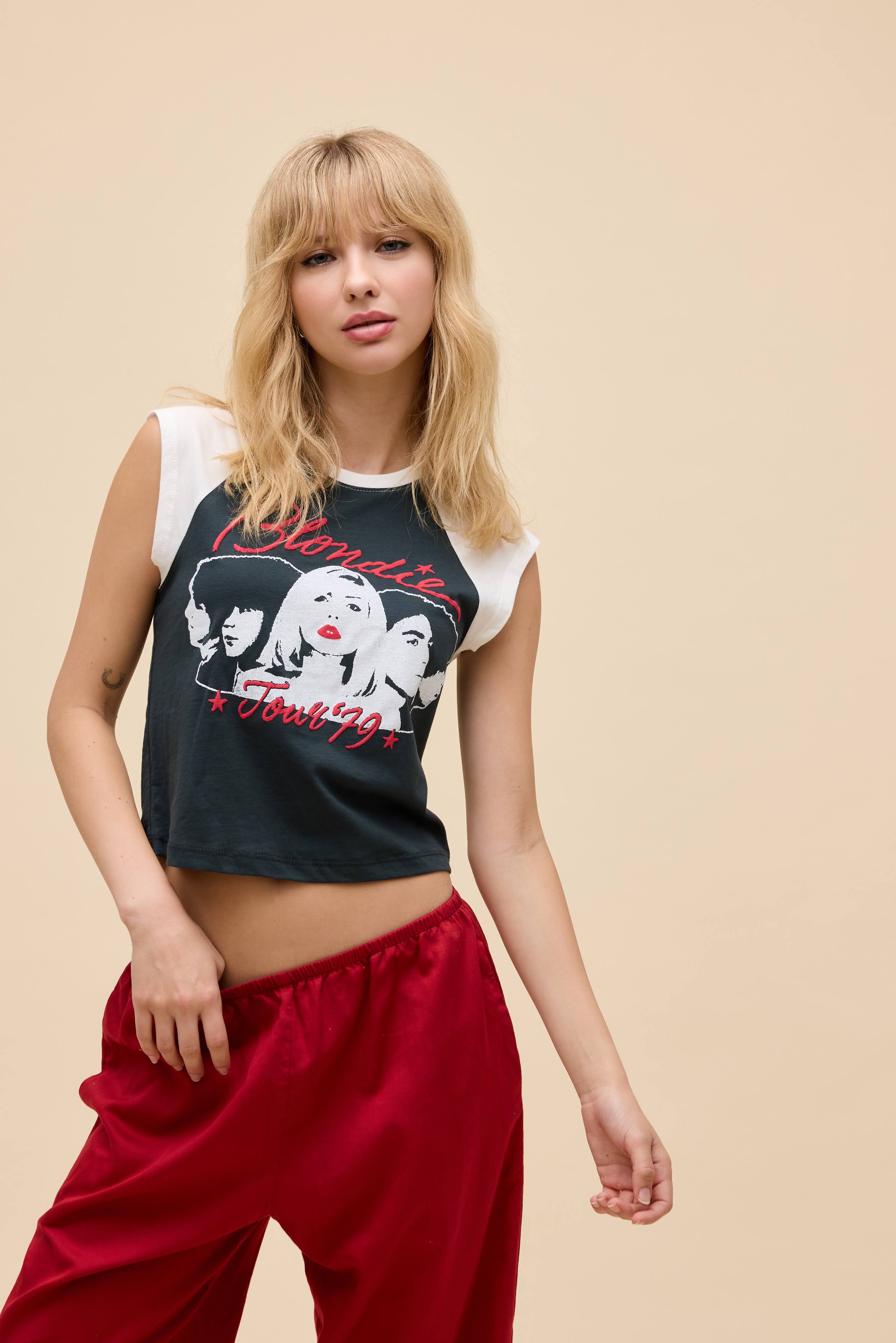 BLONDIE TOUR '79 RAGLAN TANK