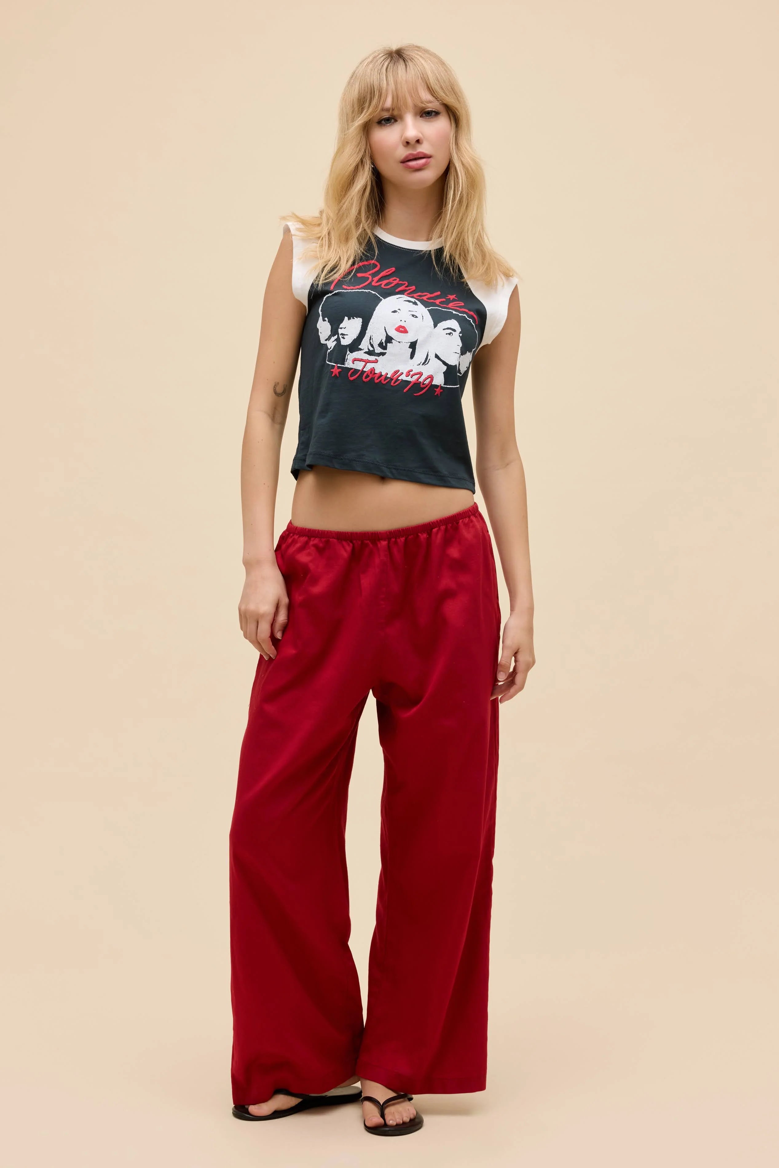 BLONDIE TOUR '79 RAGLAN TANK
