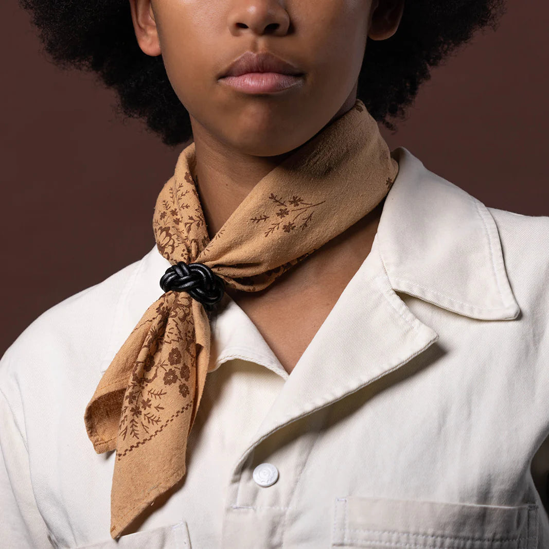 Natural Dye Silk Bandana