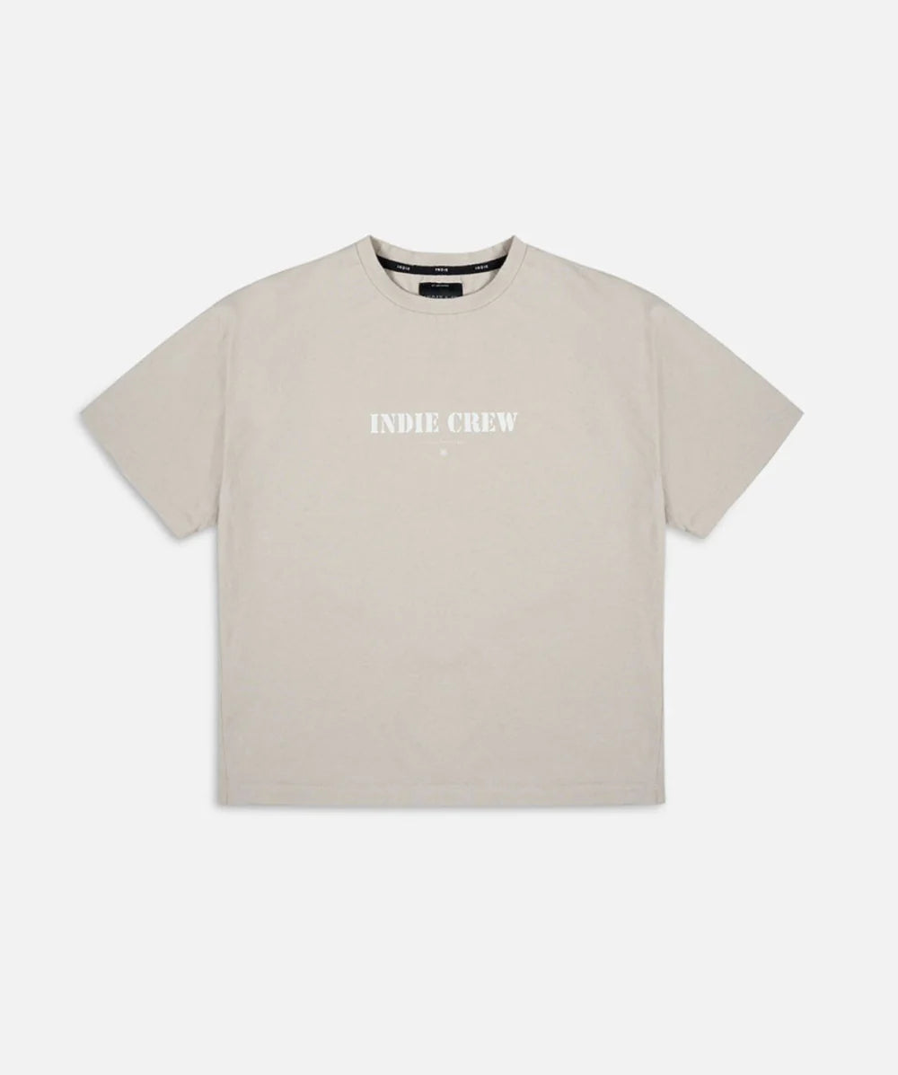 Indie x oversize crew tee