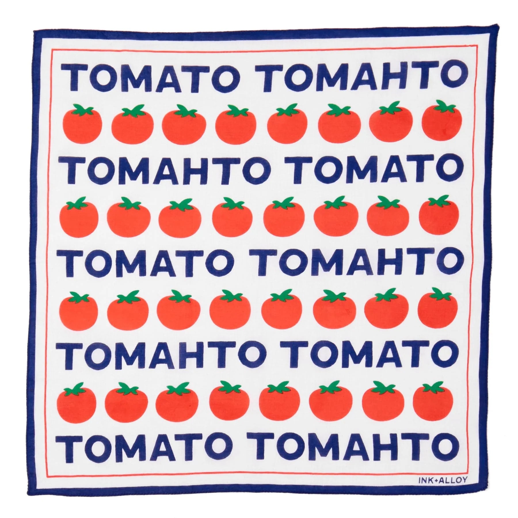 Carson Tomato Tomahto Print Bandana