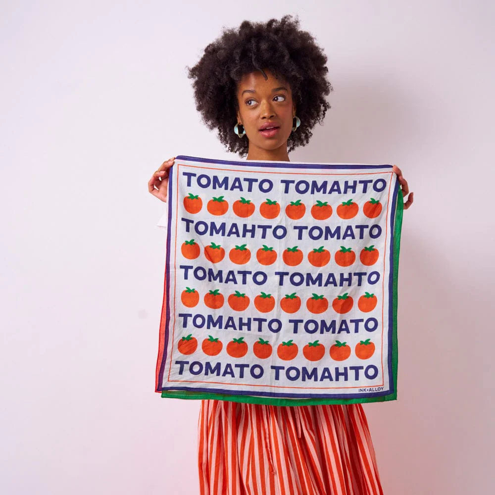 Carson Tomato Tomahto Print Bandana