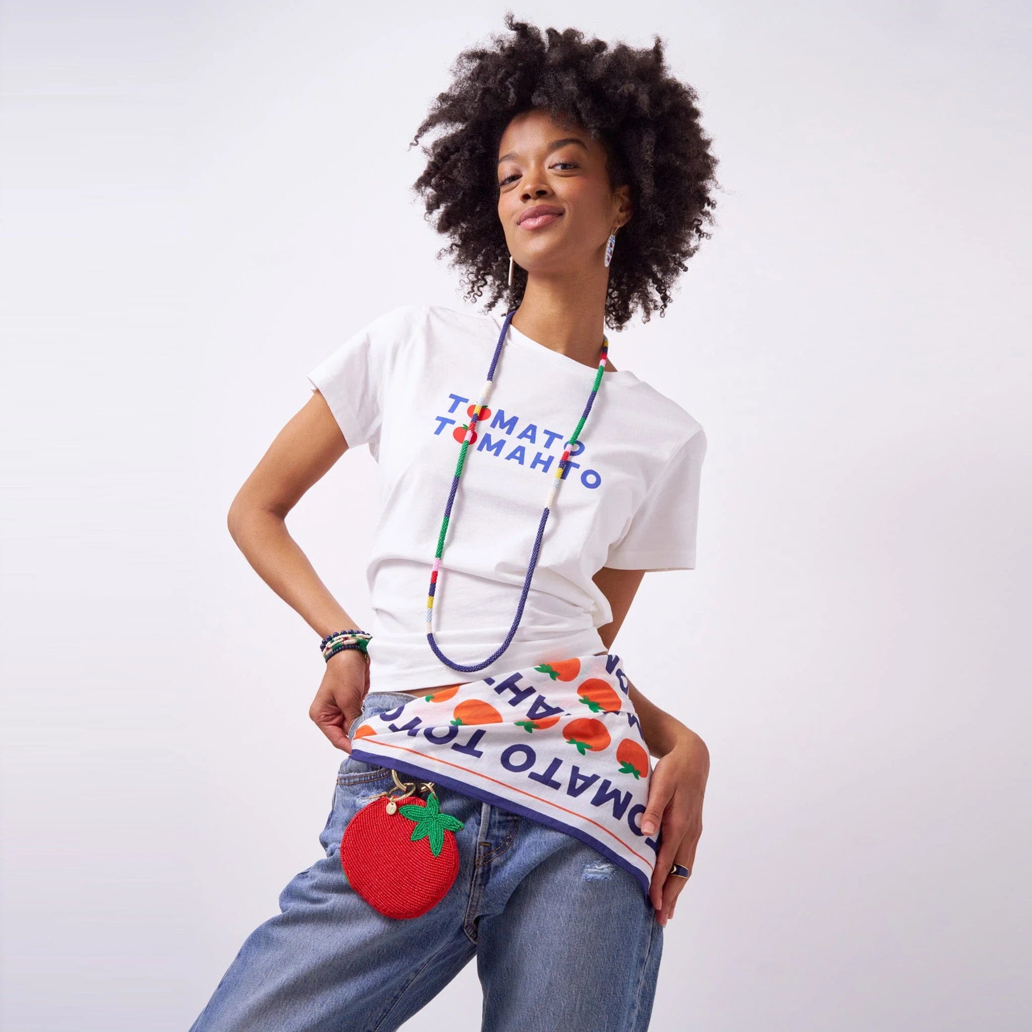 Carson Tomato Tomahto Print Bandana