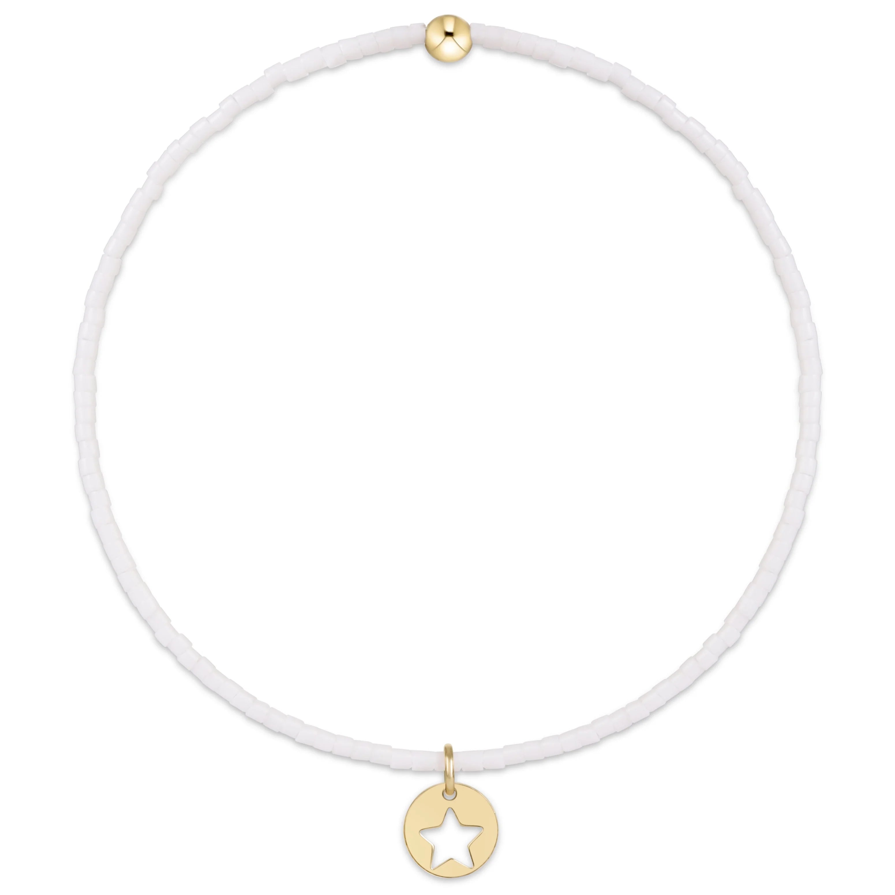 Hope Classic Bracelet, Small Gold Star