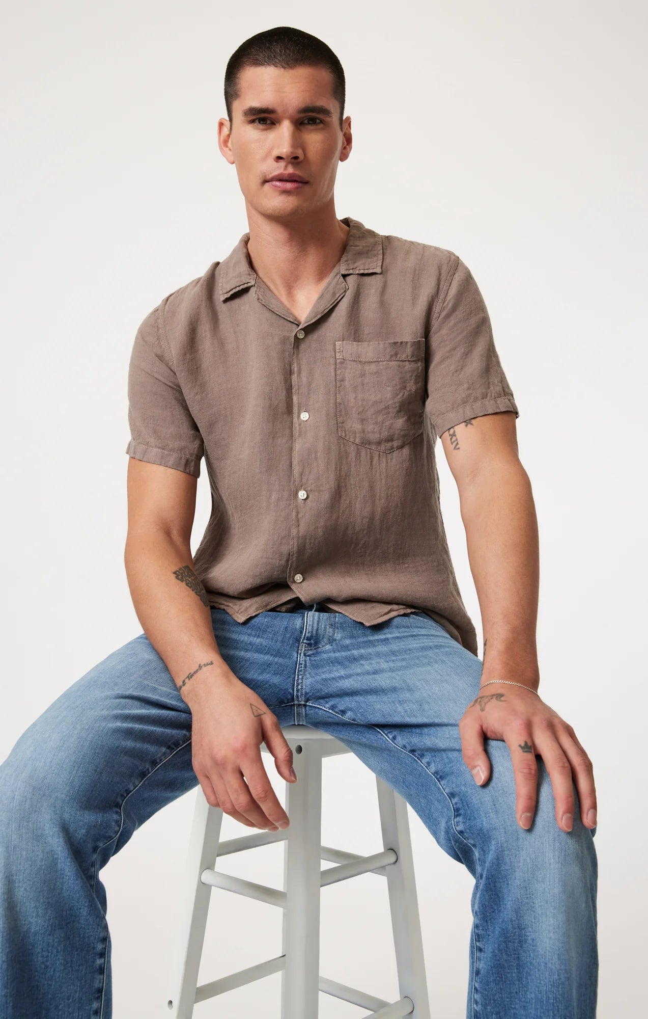 Linen Short Sleeve Shirt