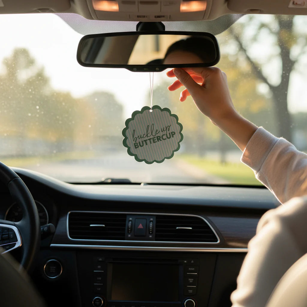 Sweet Ride Car Air Freshener-Buckle Up Buttercup