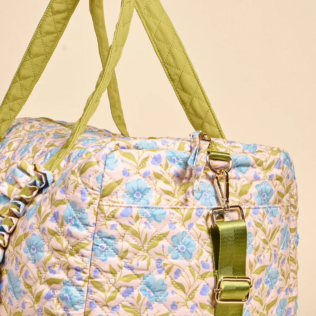 On-the-Go Quilted Weekender Bag