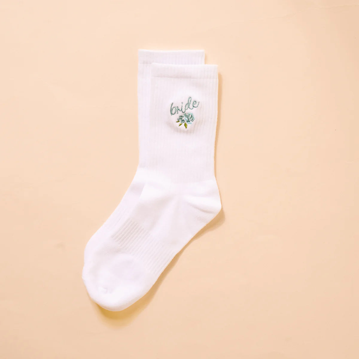 Embroidered Crew Socks