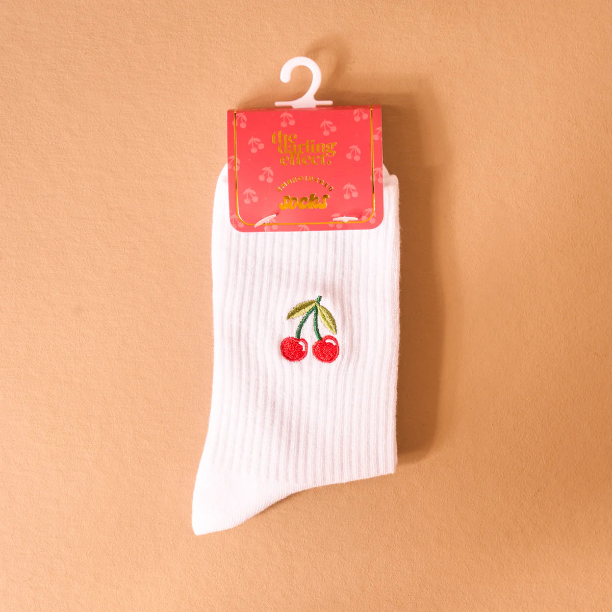 Embroidered Crew Socks