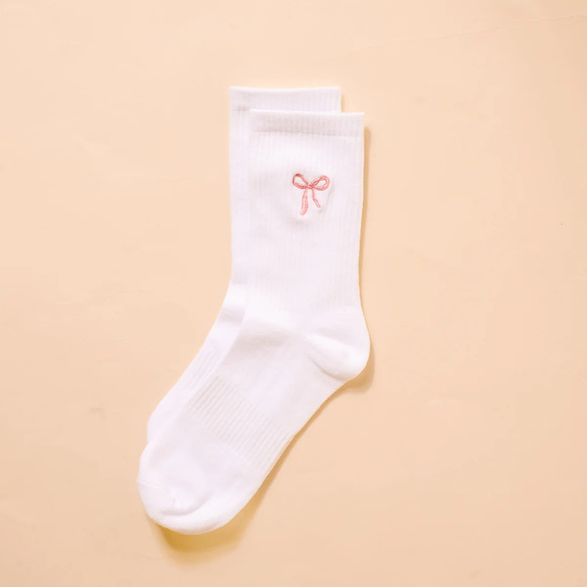 Embroidered Crew Socks