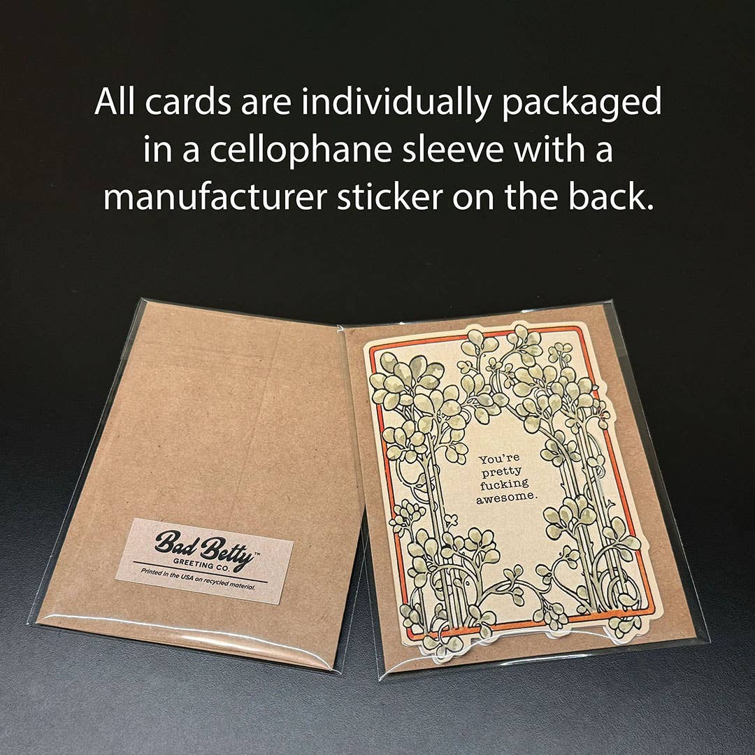 Well Sheeyit - Funny Just Because Card