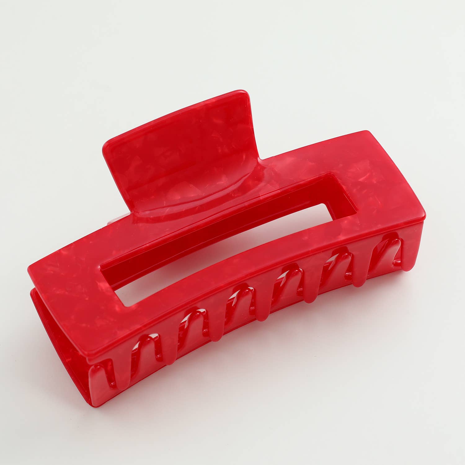Cherry Red Claw Clips