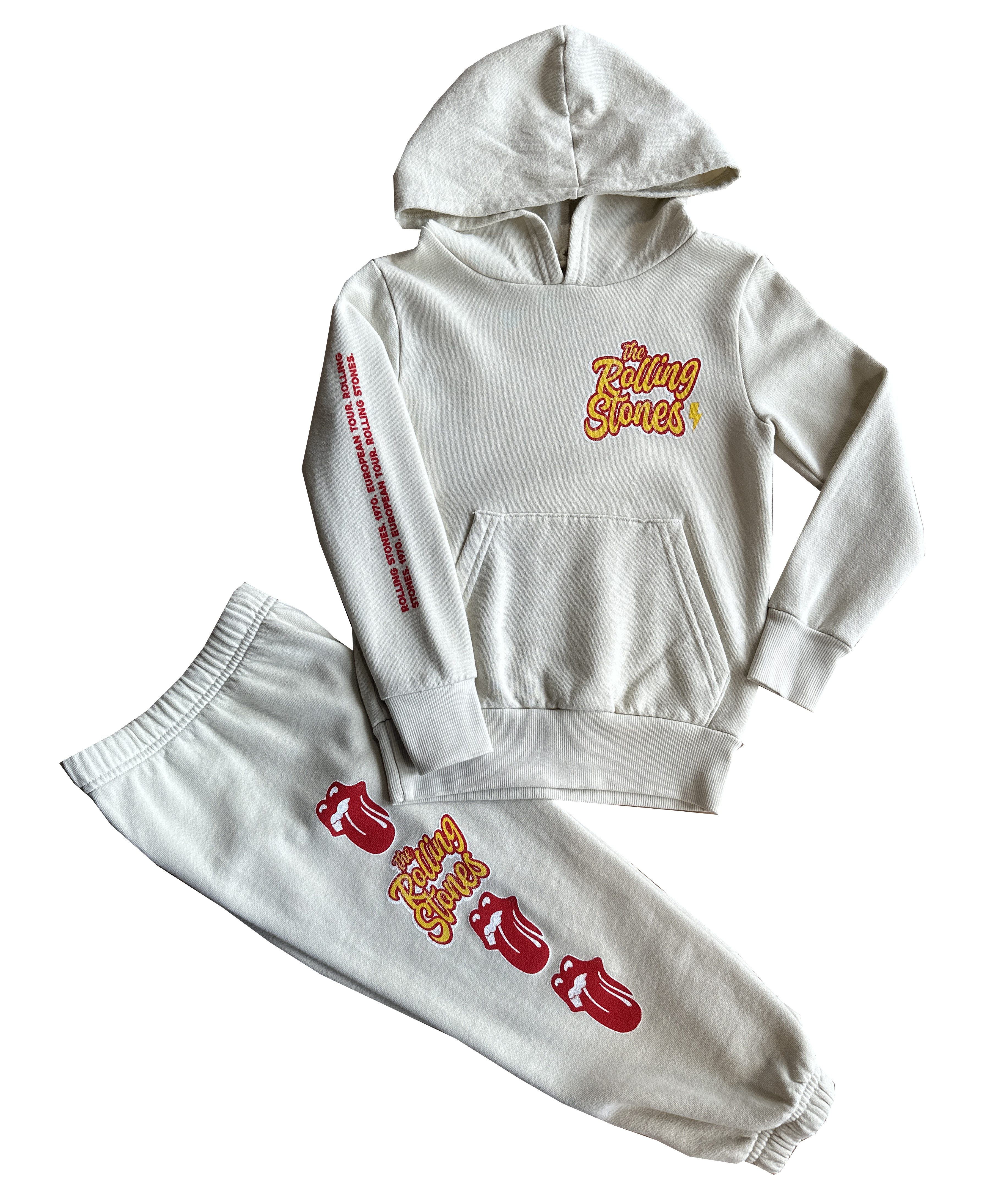 Rolling Stones 1970 Sweatpants - Bone