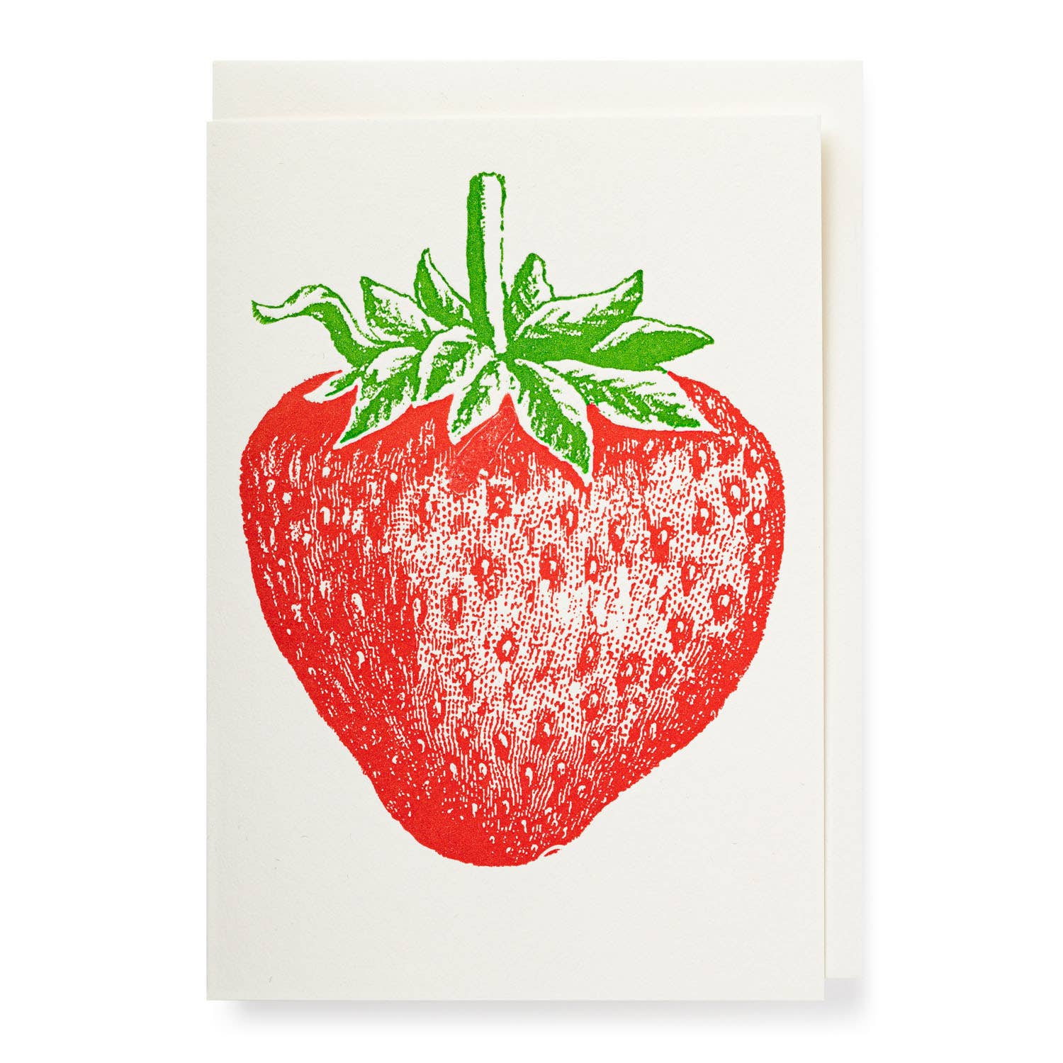 Strawberry Notelet Card
