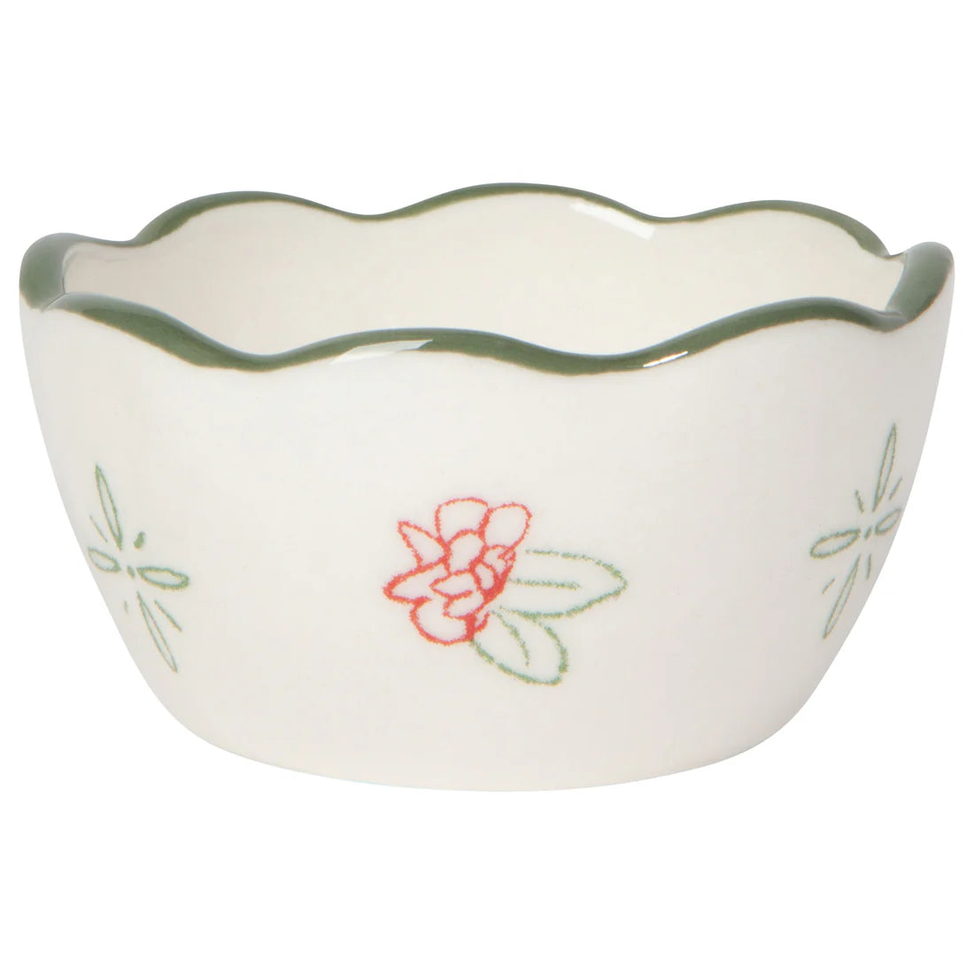 Camelia Stoneware Nesting Bowls Set 4