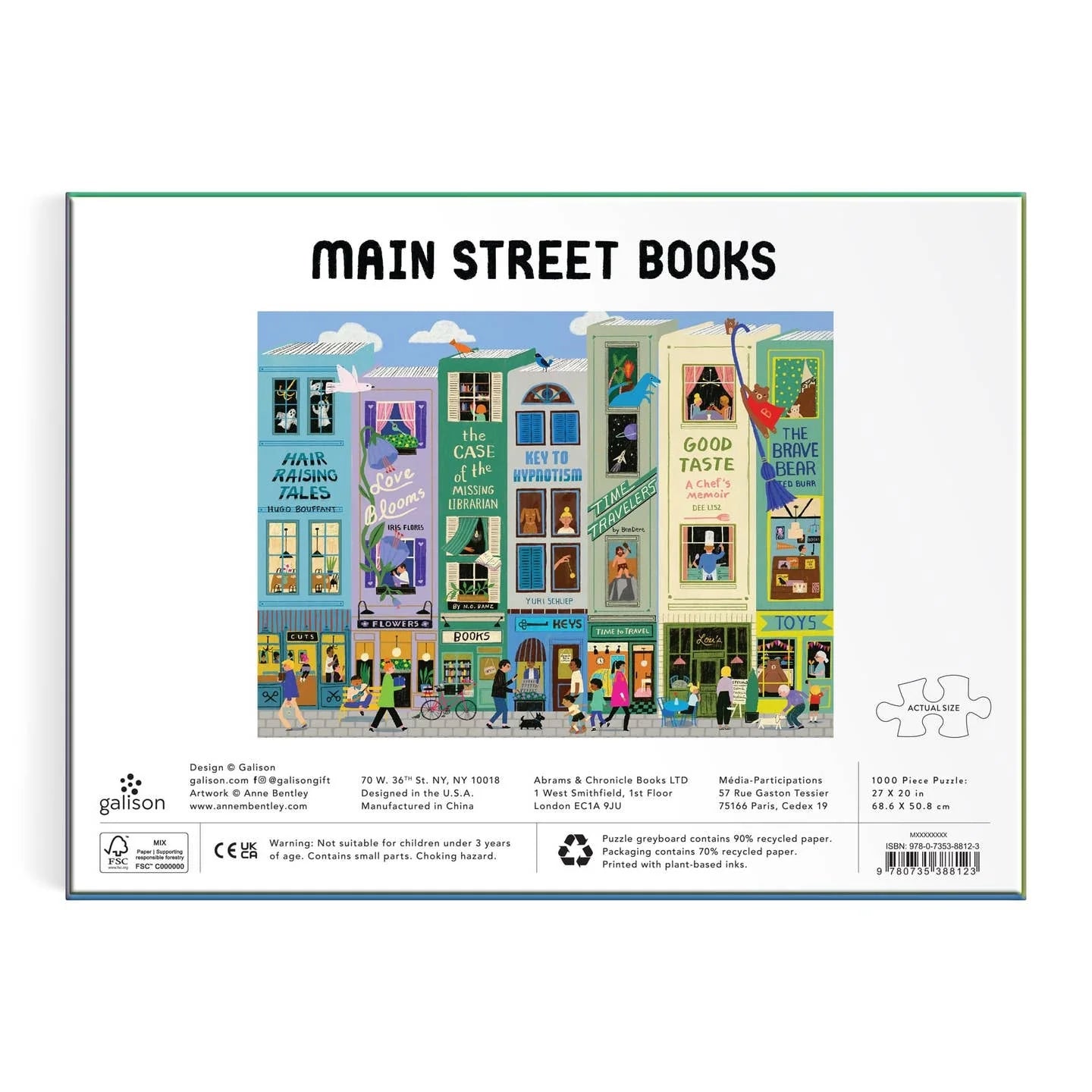 Main Street, 1000pc Puzzle