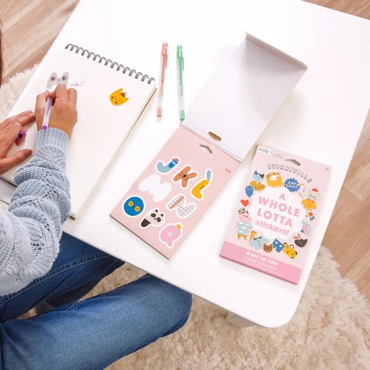 Stickiville Color-In' Sticker Book