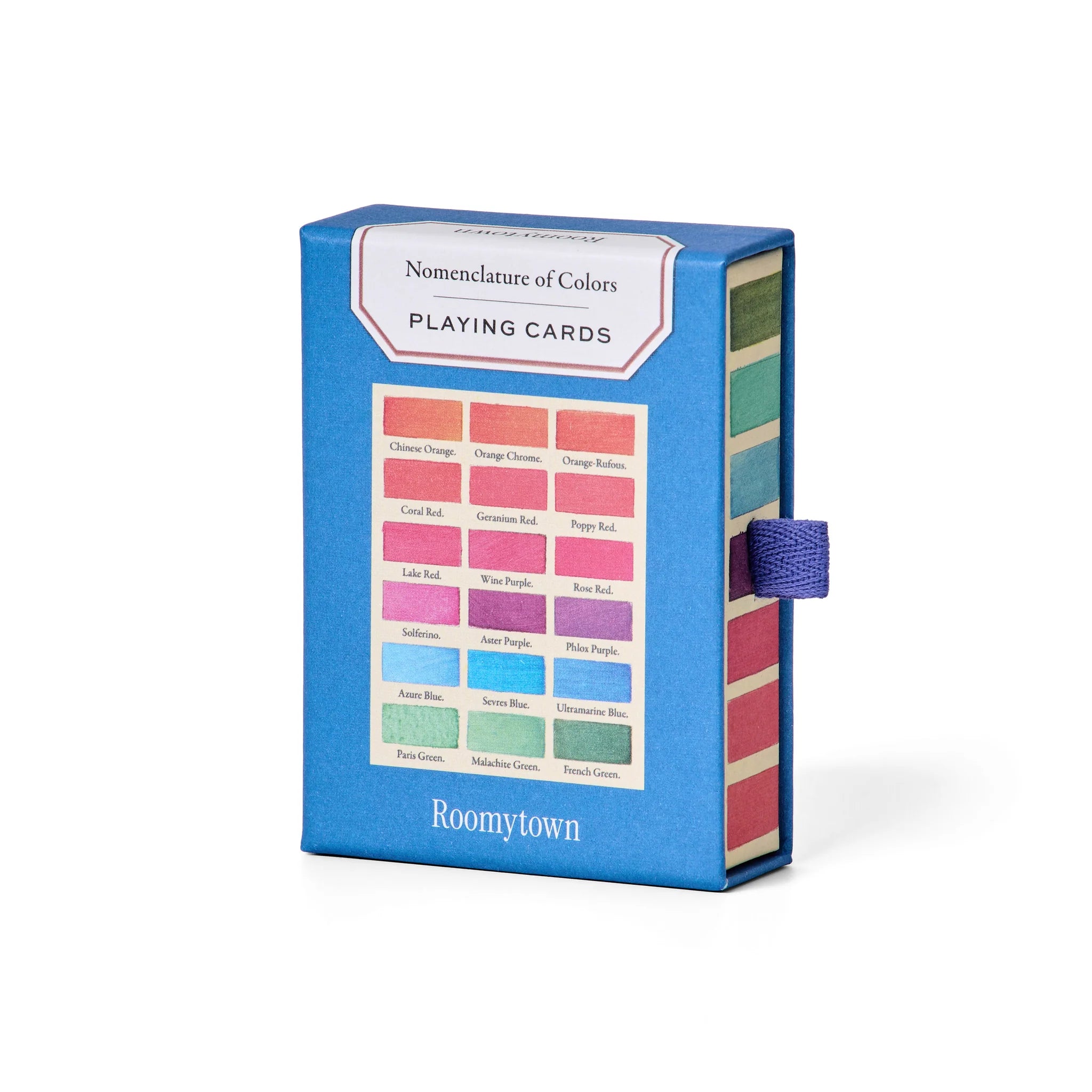 Single Deck Playing Cards, Nomenclature of Colours