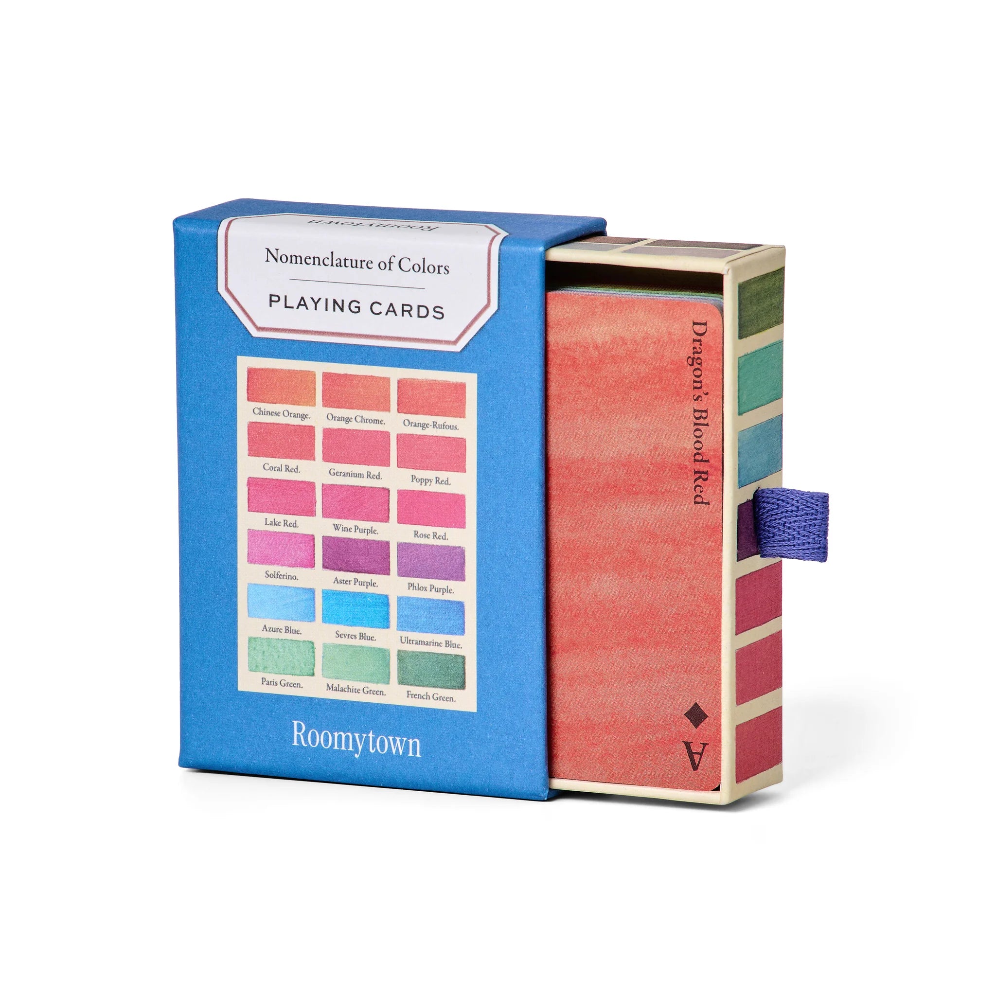 Single Deck Playing Cards, Nomenclature of Colours