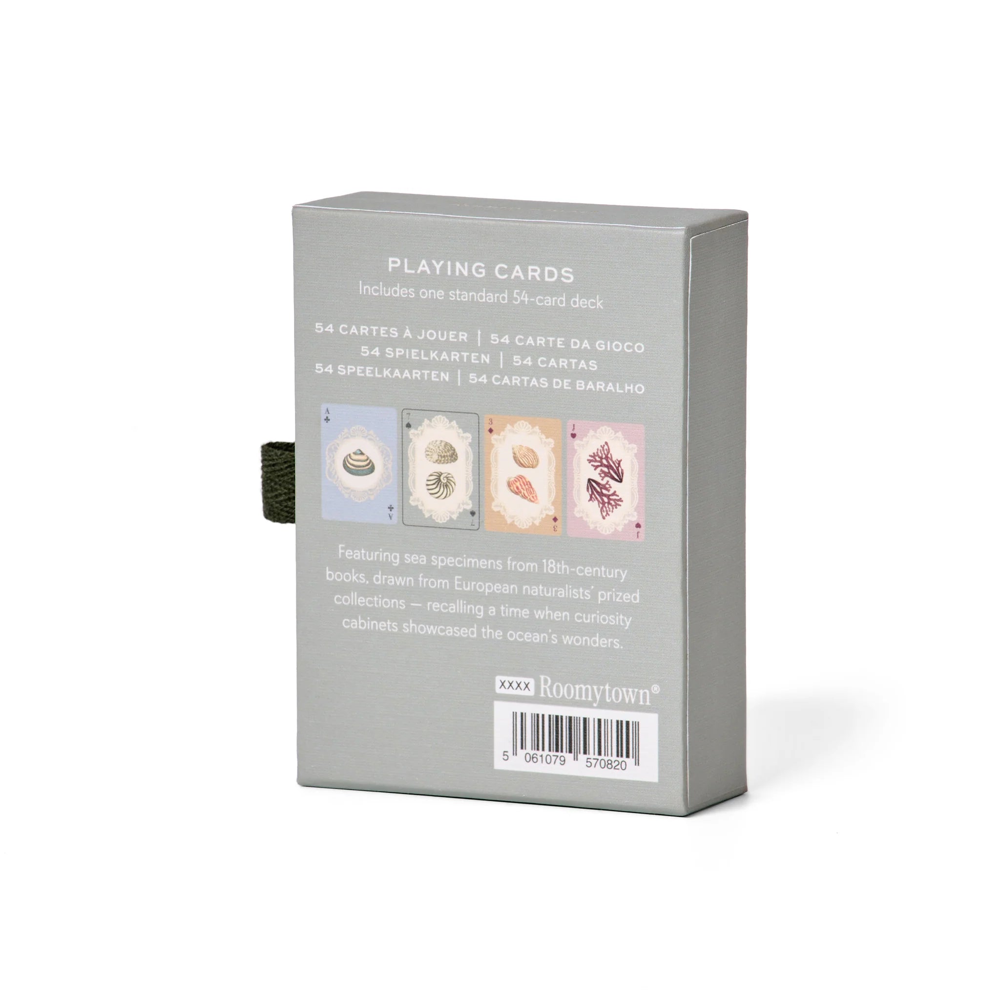 Single Deck Playing Cards, Shells