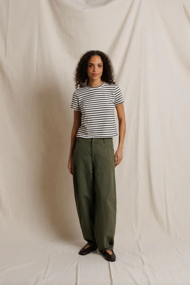 Carter, jersey stripe tee