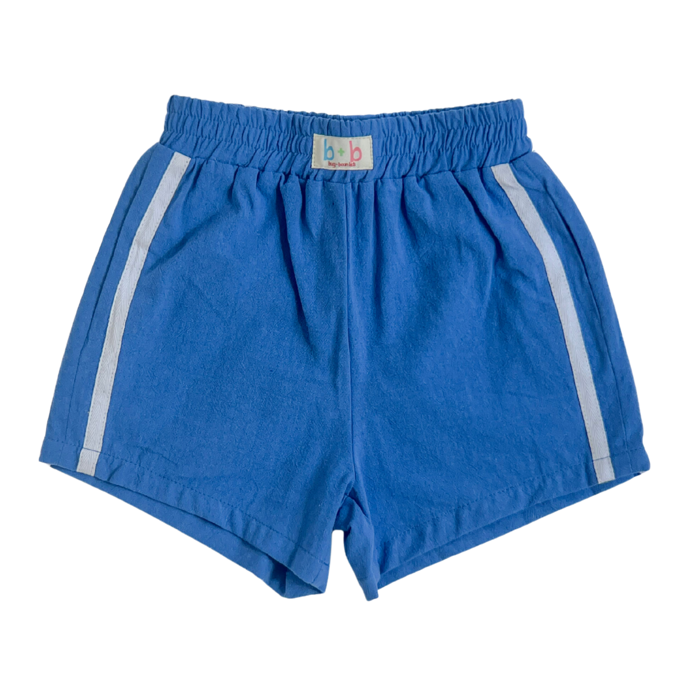 Pink, Red + Blue Kids Racer Shorts (100% Cotton)
