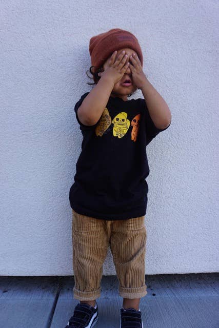 Halloween Kids Skelly Graphic Tee