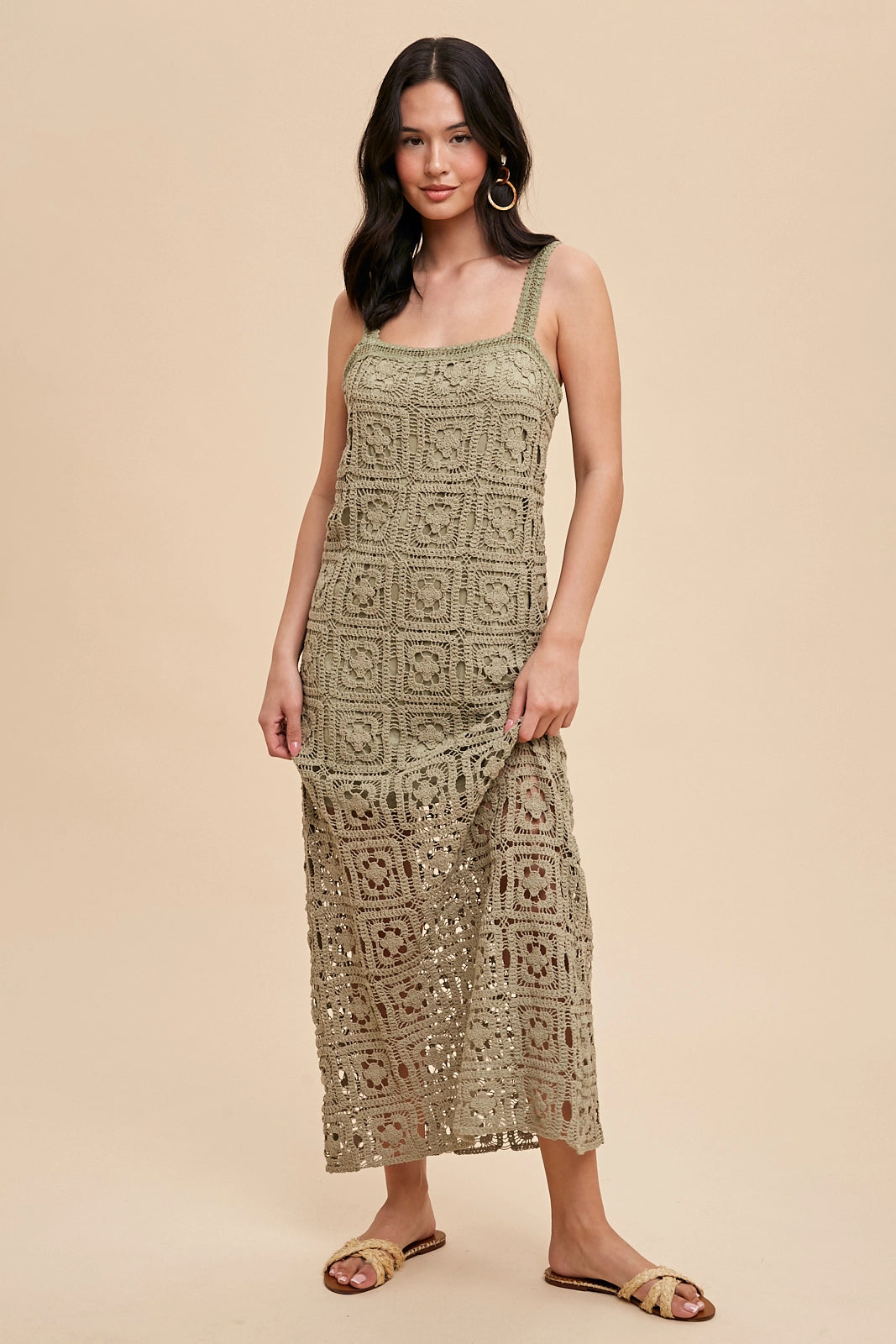 Vacay crochet dress