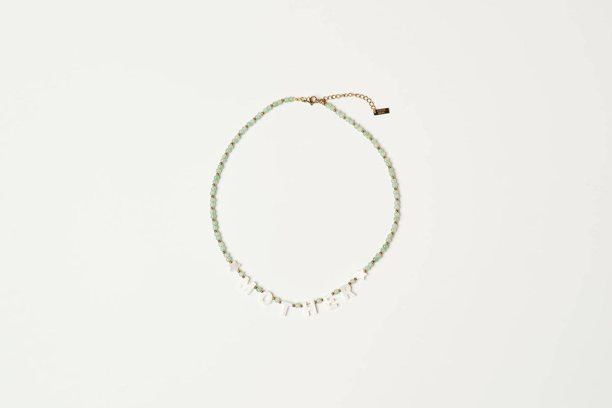 Mother Necklace - Seafoam