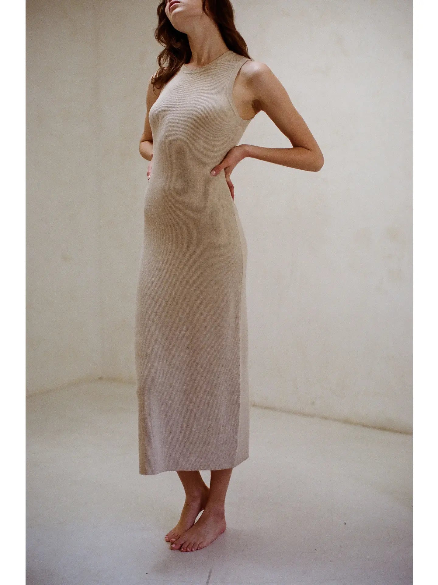 Knit Ribbed Dress