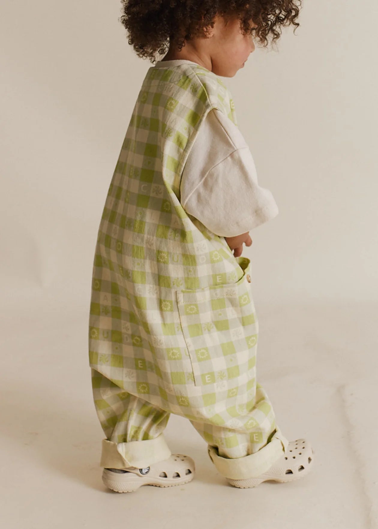 Charlie Sleeveless Overall - Gingham