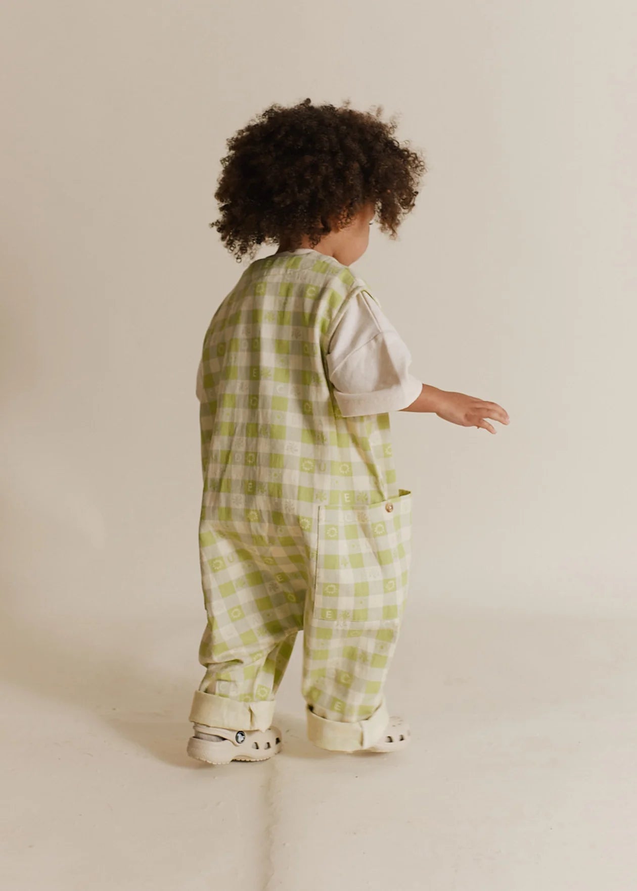 Charlie Sleeveless Overall - Gingham