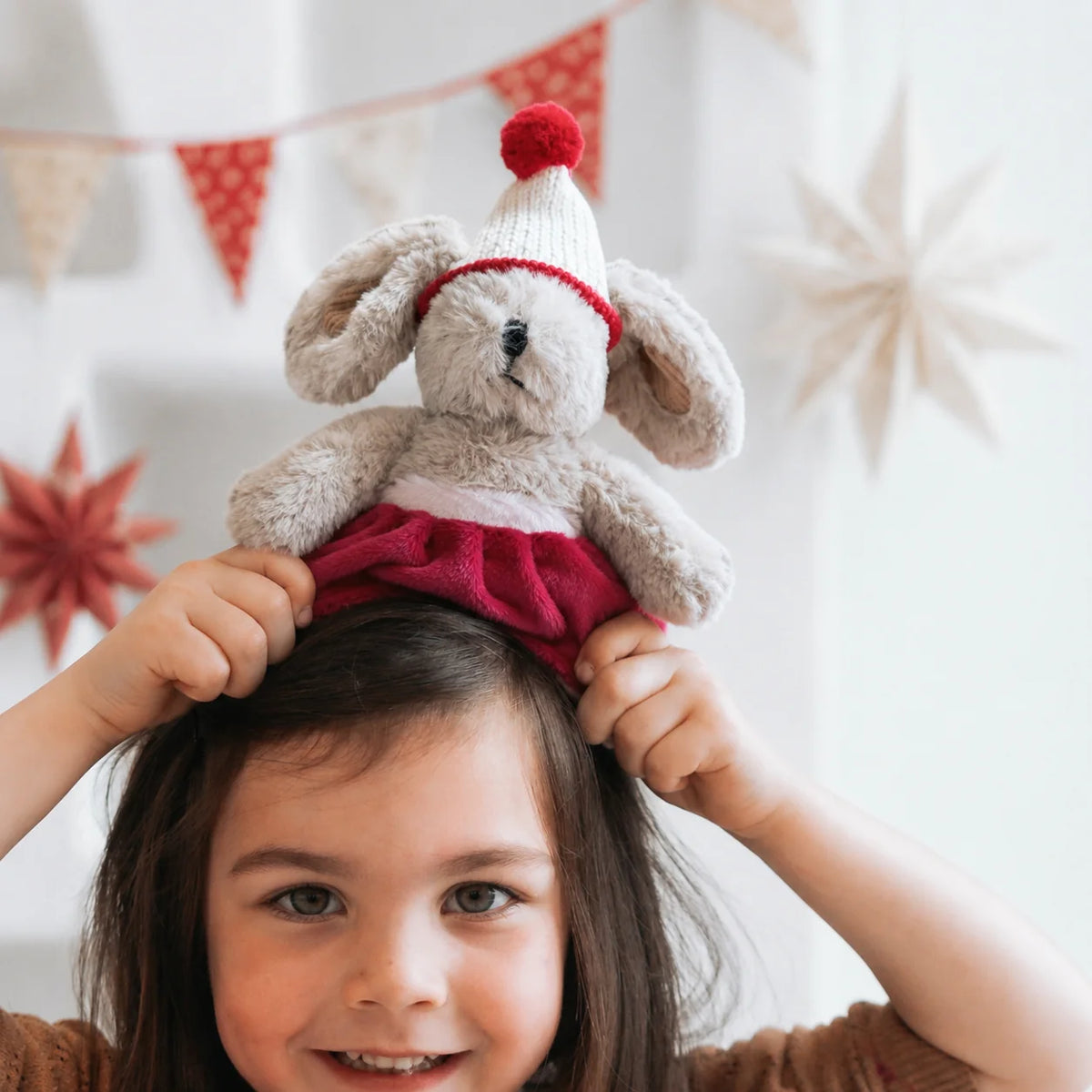 Christmas Theodora Rabbit Mini Soft Toy
