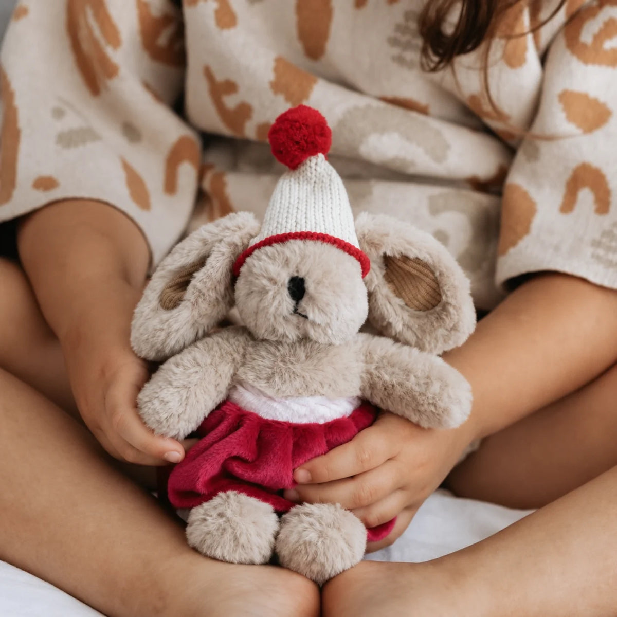 Christmas Theodora Rabbit Mini Soft Toy