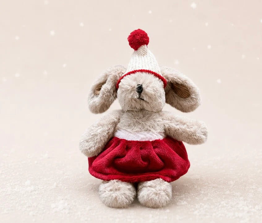 Christmas Theodora Rabbit Mini Soft Toy