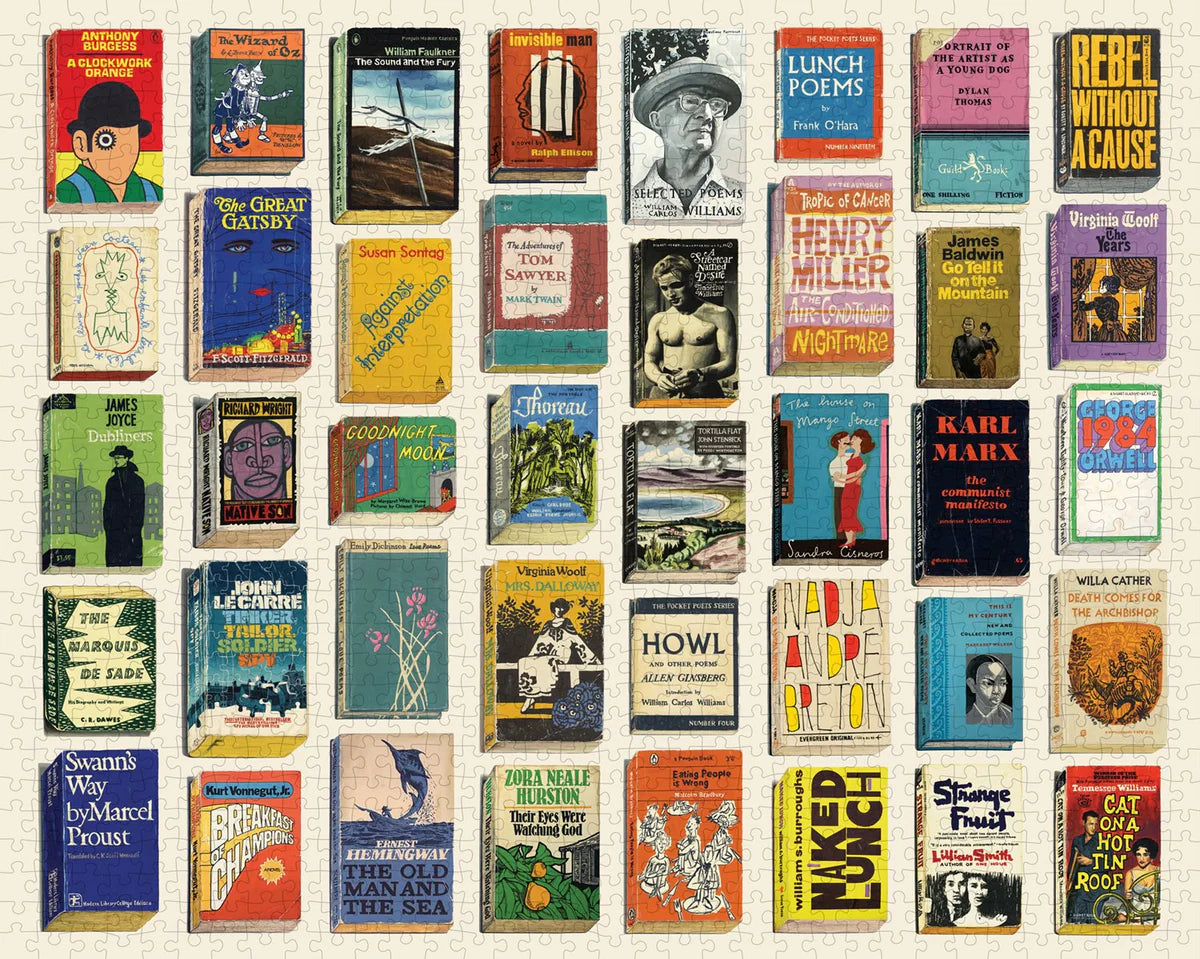 Classic Paperbacks, 1000pc Puzzle