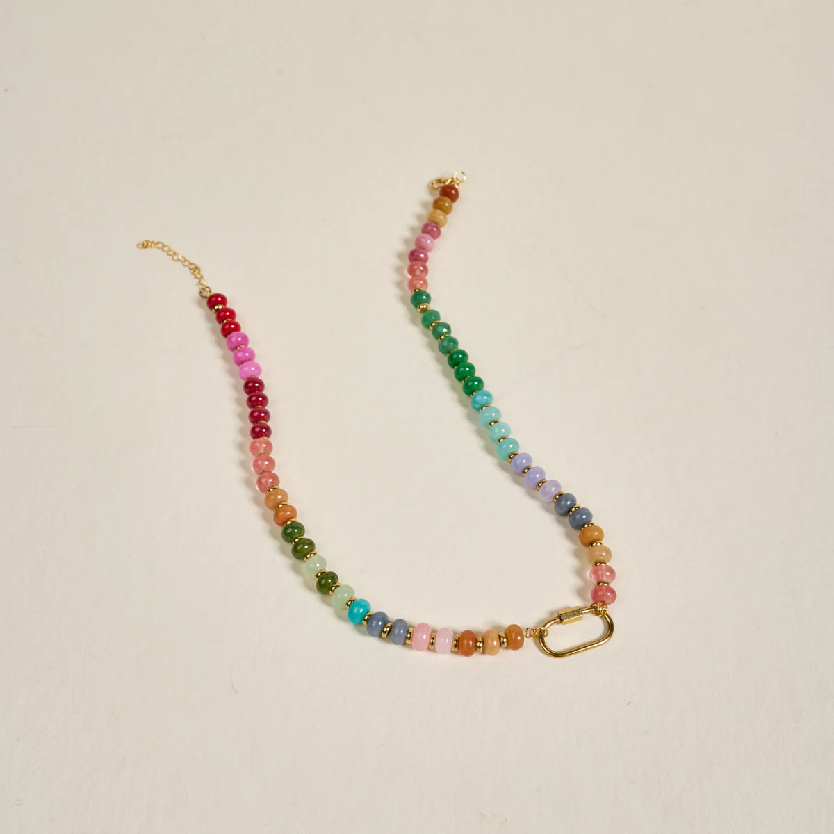 Stone Candy Necklace - Color Crush