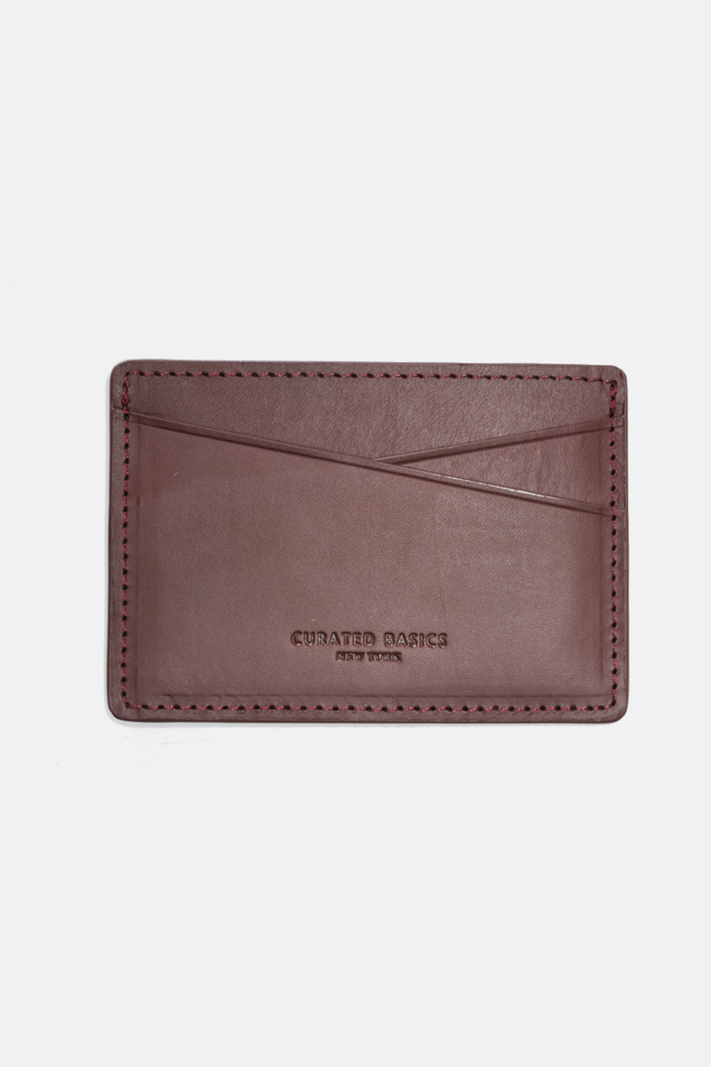 Traditional Cow-hide Leather Cardholder