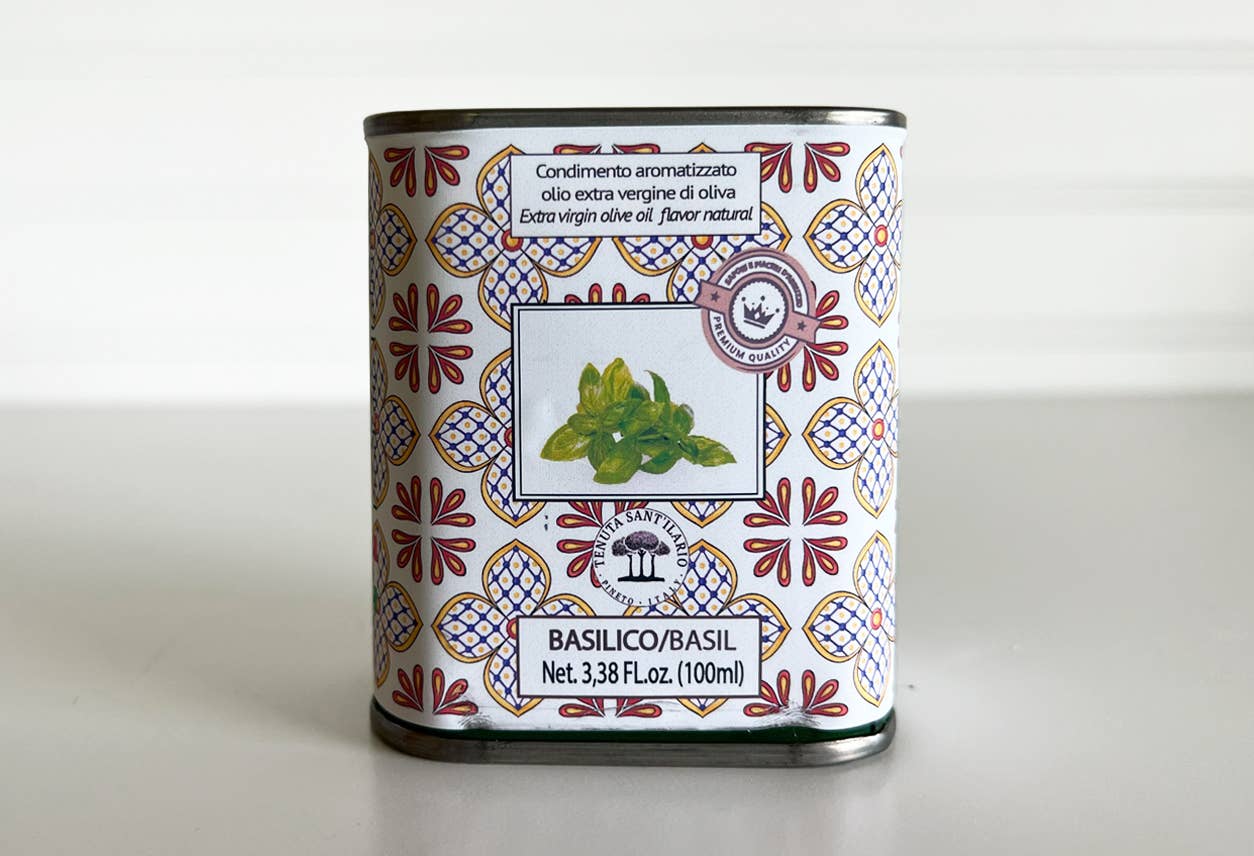 Italian Infused Extra Virgin Olive Oil in Tin - 100ml