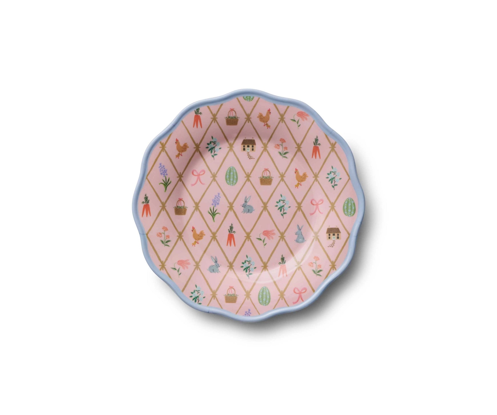 Spring Farm Melamine Assorted Dessert Plates