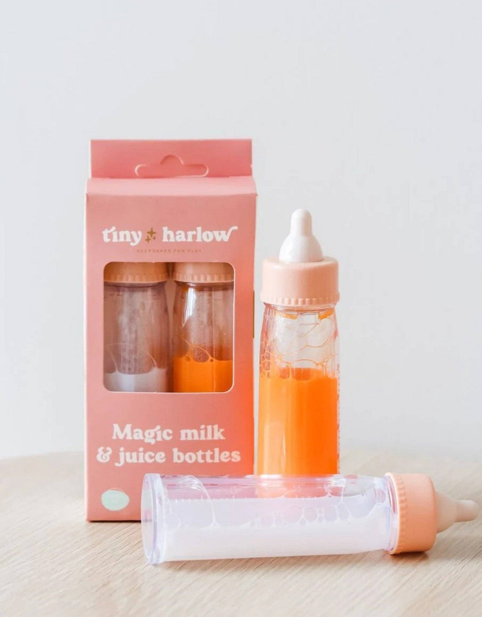 Bottled milk and juice set