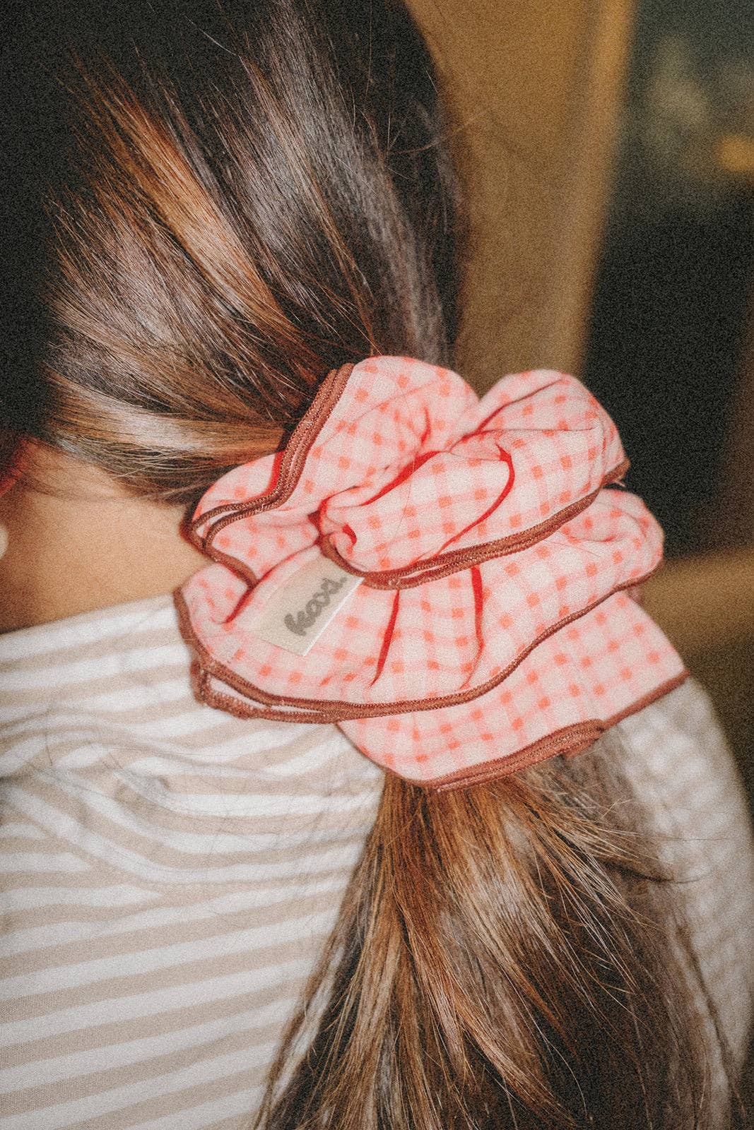 Girlhood Plaid Corset Scrunchie