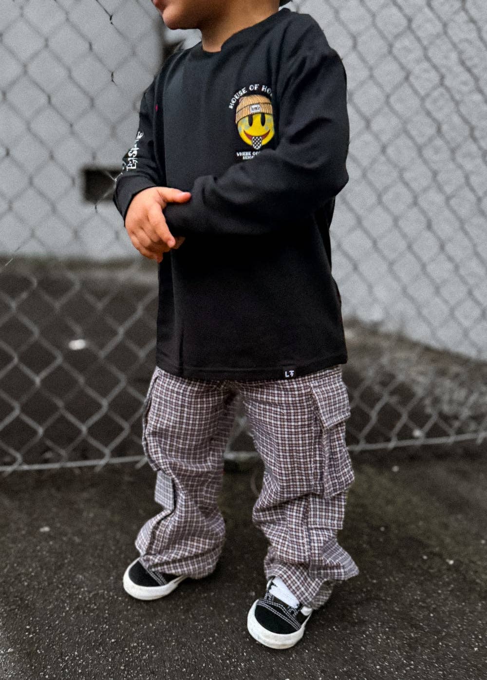 Plaid Flannel Cozy Cargos