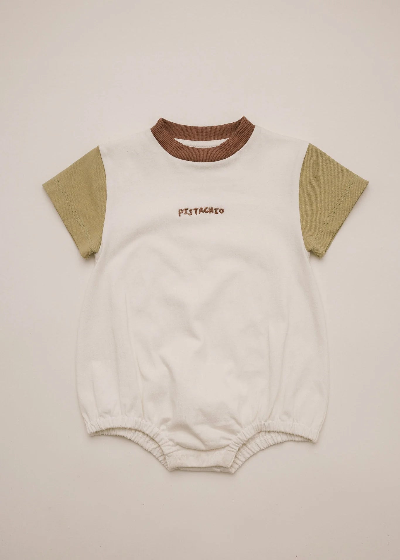 Devon Pistachio Baby Romper