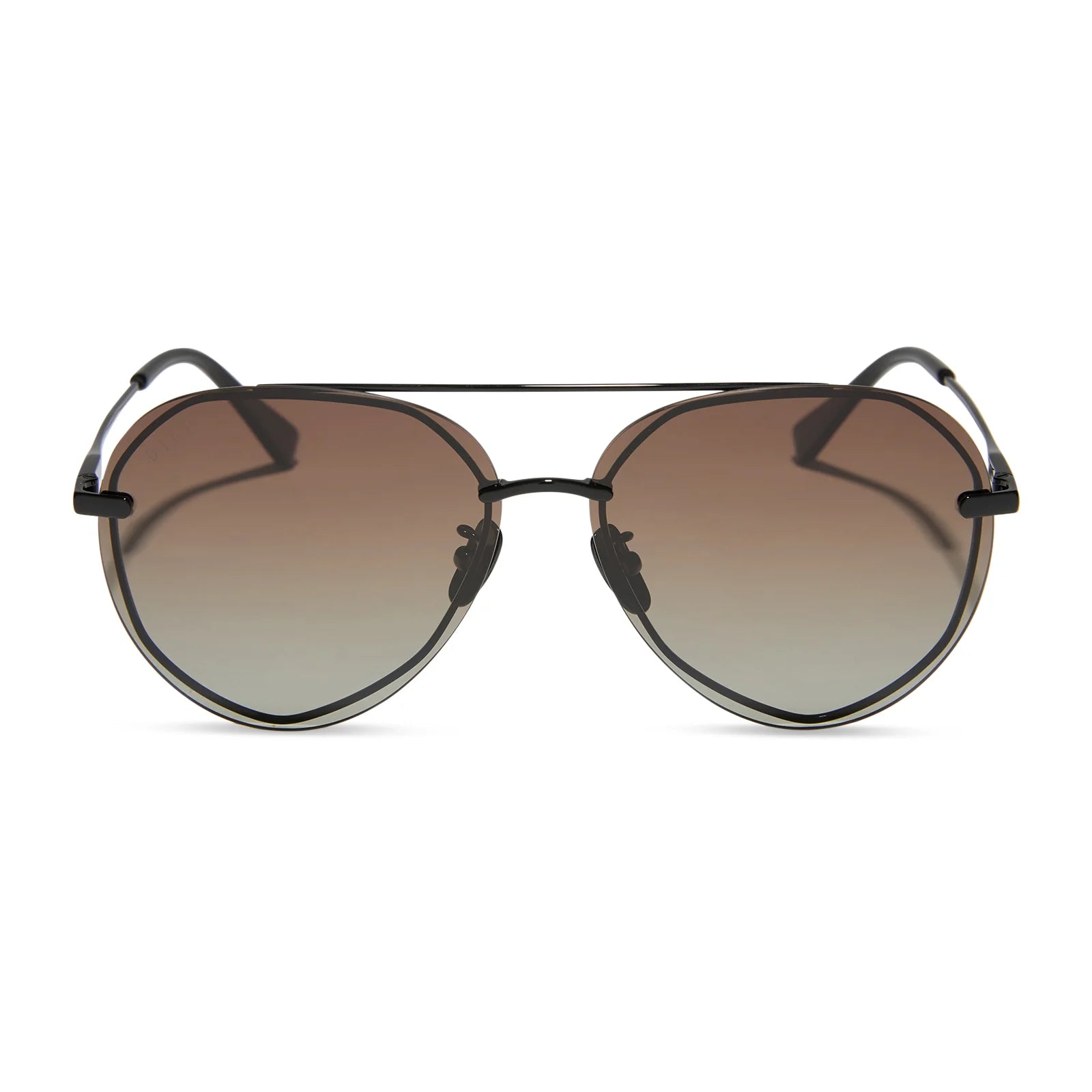 Diff Lenox Aviator , brown gradient