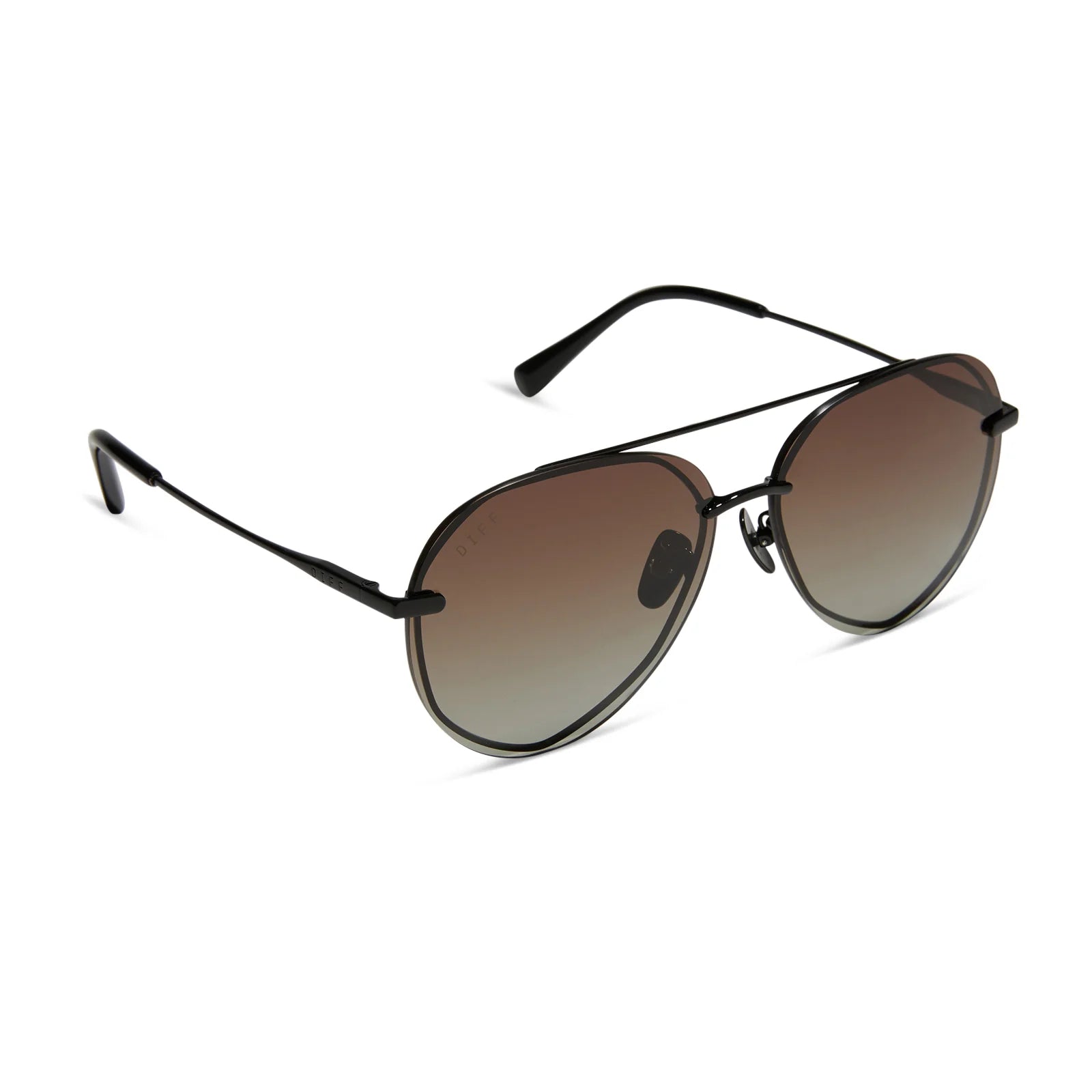 Diff Lenox Aviator , brown gradient