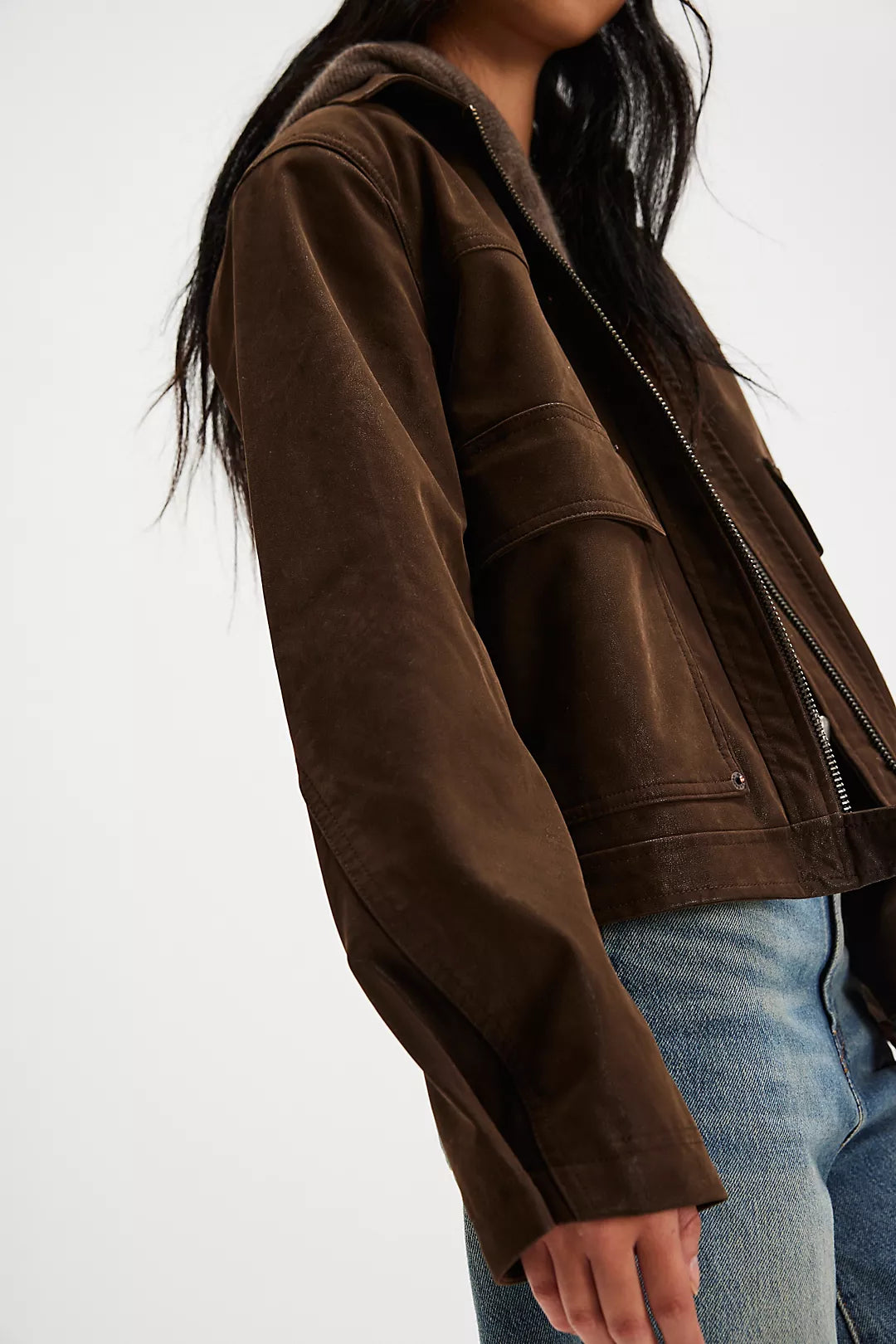 Blair Vegan Suede Sierra Jacket
