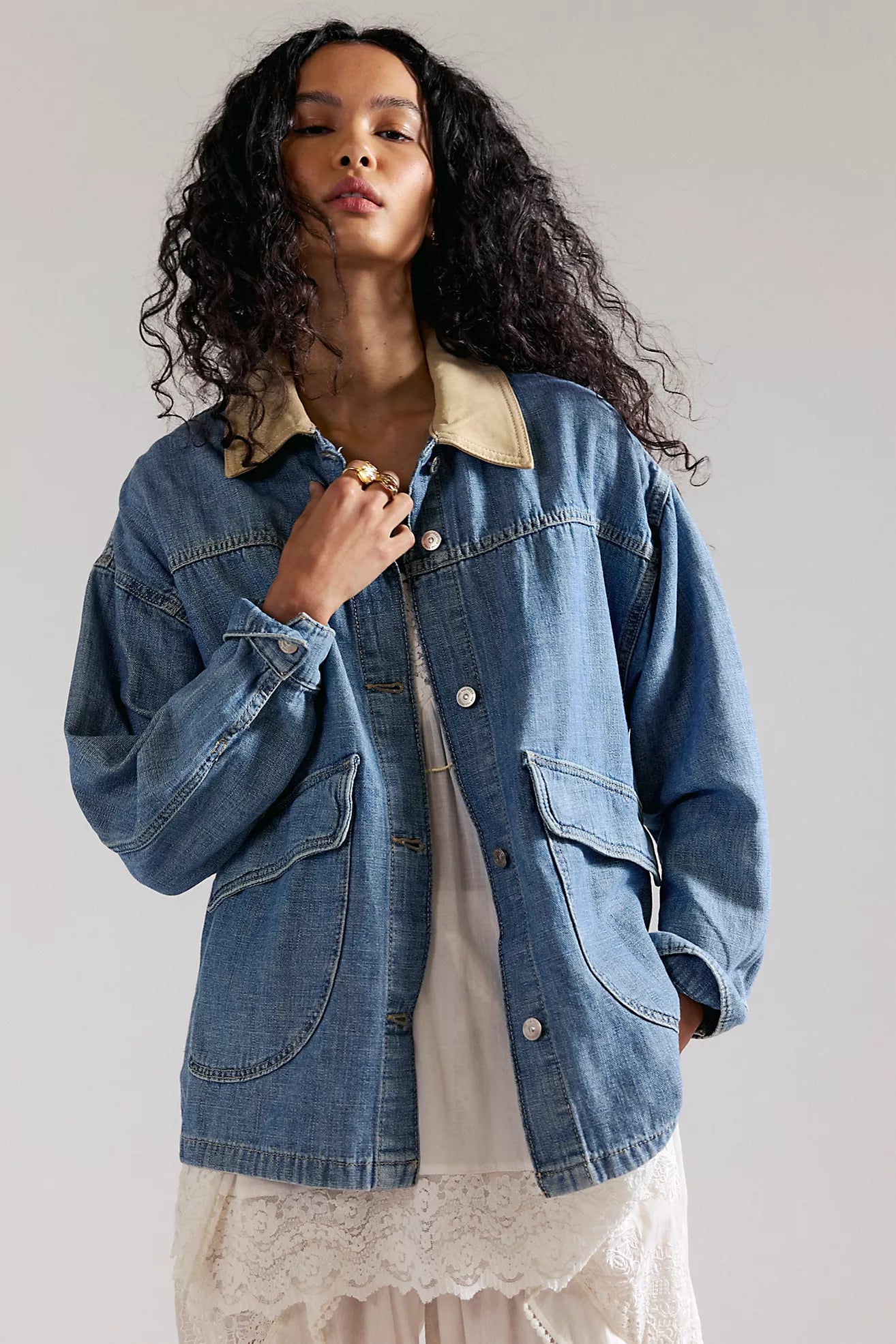 Lemon Denim Jacket