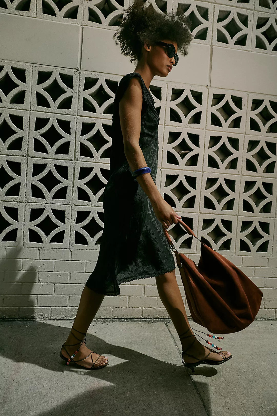 Suzie Suede Slouch Tote